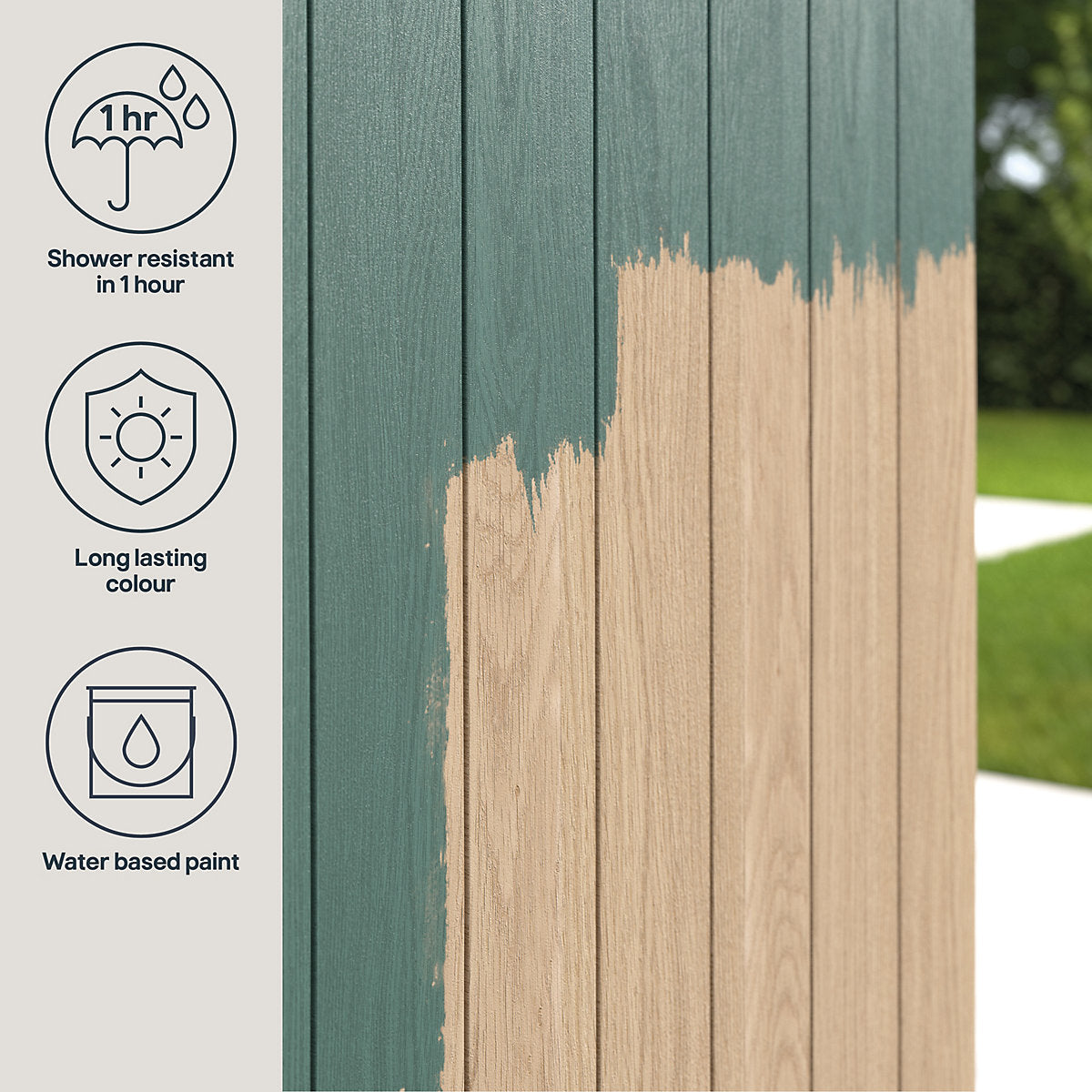 GoodHome Garden Colours Ravensdale Matt Multi-surface paint, 750ml