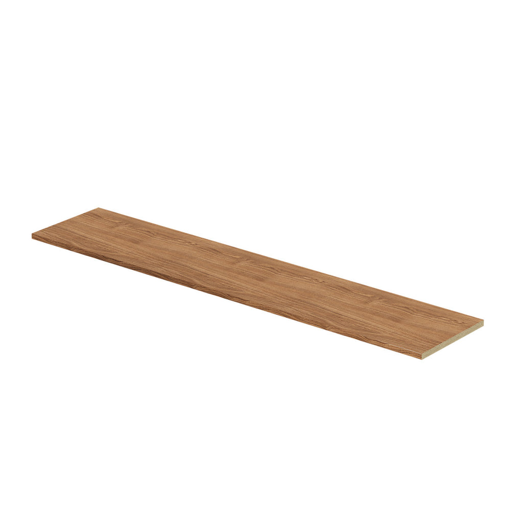 GoodHome Kabsa Warm Oak effect Laminate Post-formed edge Worktop, (L)3000mm (W)620mm (T)38mm