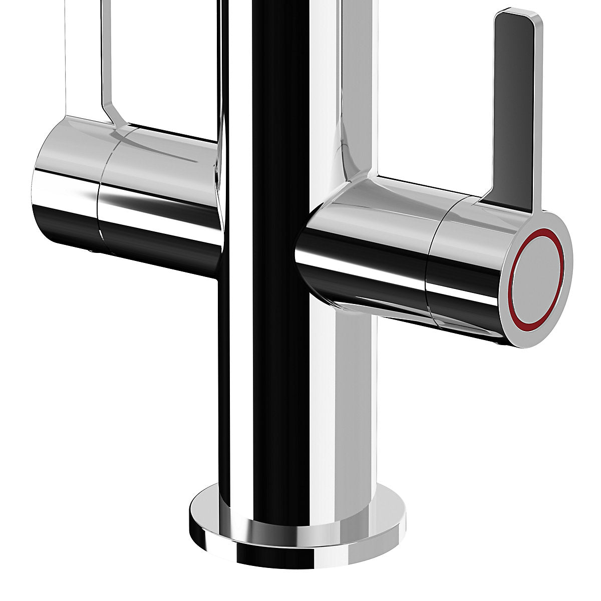 GoodHome Kamut Chrome-plated Kitchen Dual lever Tap