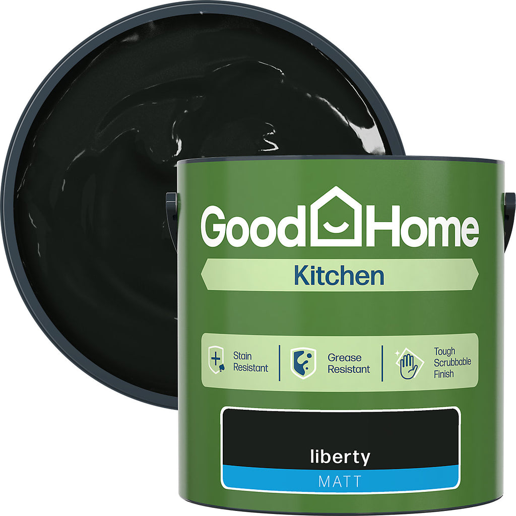 GoodHome Kitchen Liberty Matt Wall & ceiling Emulsion paint, 2.5L
