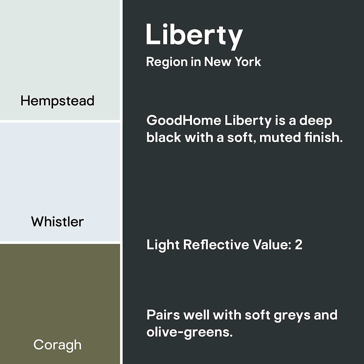 GoodHome Kitchen Liberty Matt Wall & ceiling Emulsion paint, 2.5L
