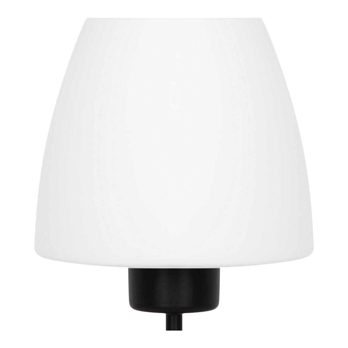 GoodHome Kluan Matt Black Table lamp