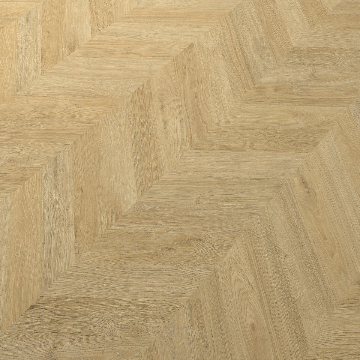 GoodHome Leyton Natural Chevron Wood effect Laminate Flooring, 1.72m²