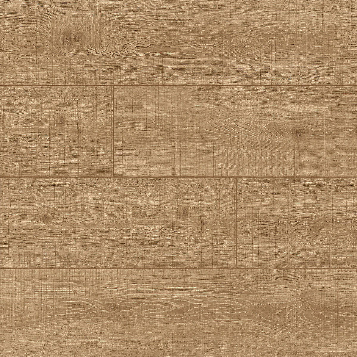 GoodHome Maldon XL Wide Dark Natural Oak effect Embossed Laminate flooring Sample