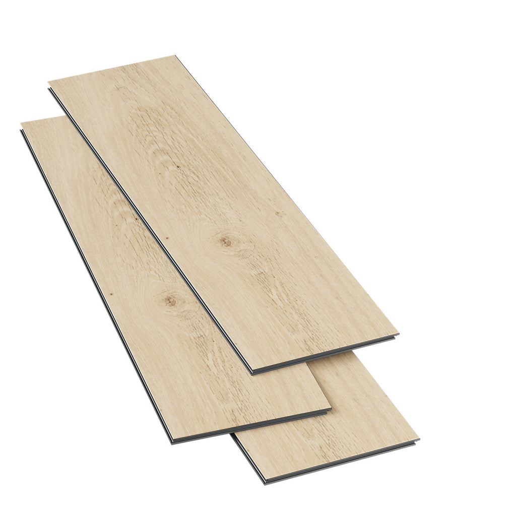 GoodHome Mambo Lulea Knotted Wood effect Synchronic Click vinyl Plank Sample