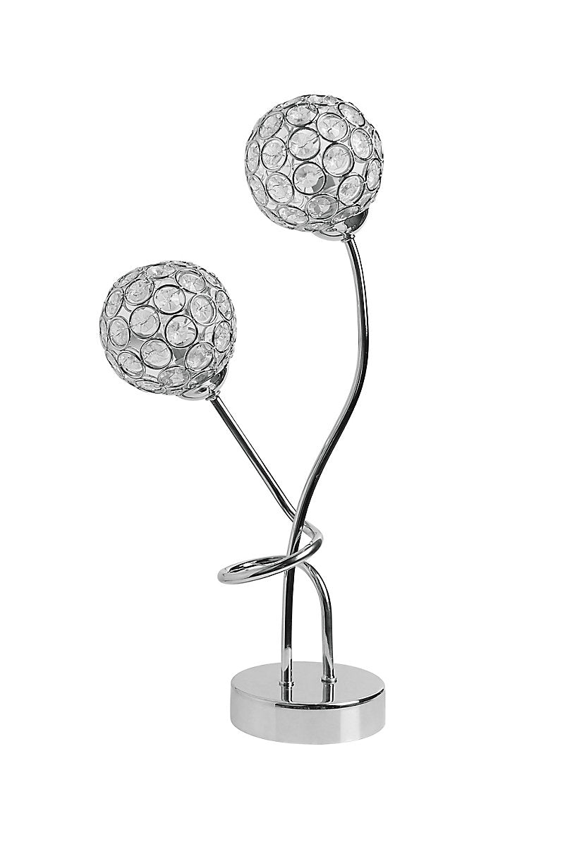 GoodHome Mantus Chrome effect Table light
