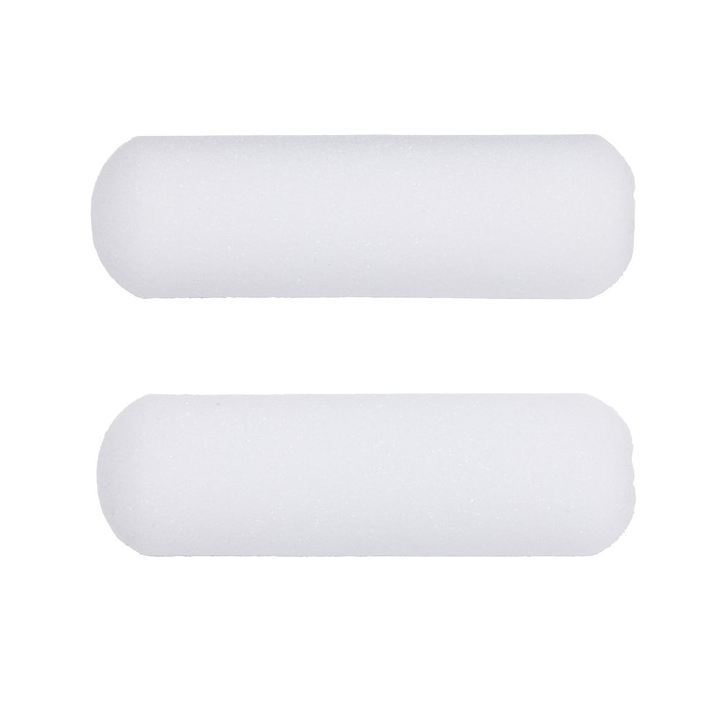 GoodHome Medium Pile Foam Roller sleeve, Pack of 2