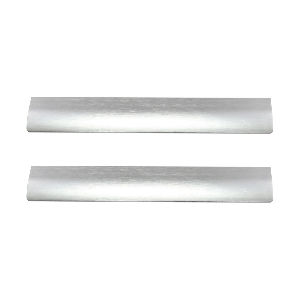 GoodHome Pequin Satin Nickel effect Kitchen cabinets Straight Pull Handle (L)25cm (D)41mm, Pack of 2
