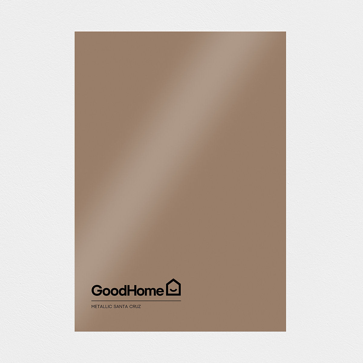 GoodHome Santa Cruz Satin Metallic effect Wall & ceiling Emulsion paint, 2.5L