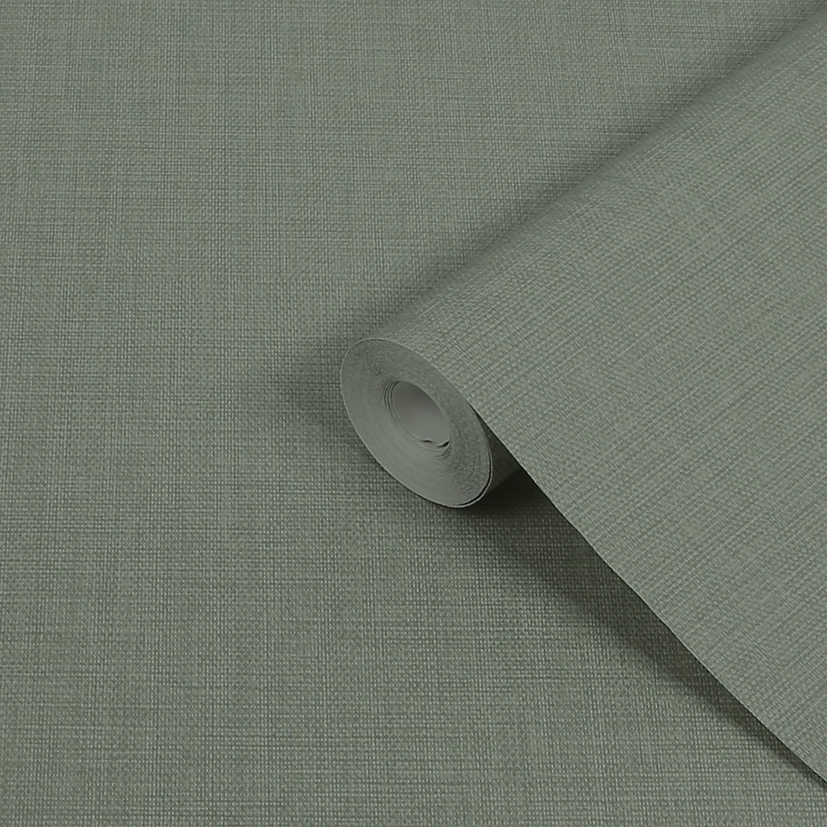 GoodHome Shung Green Woven effect Textured Wallpaper