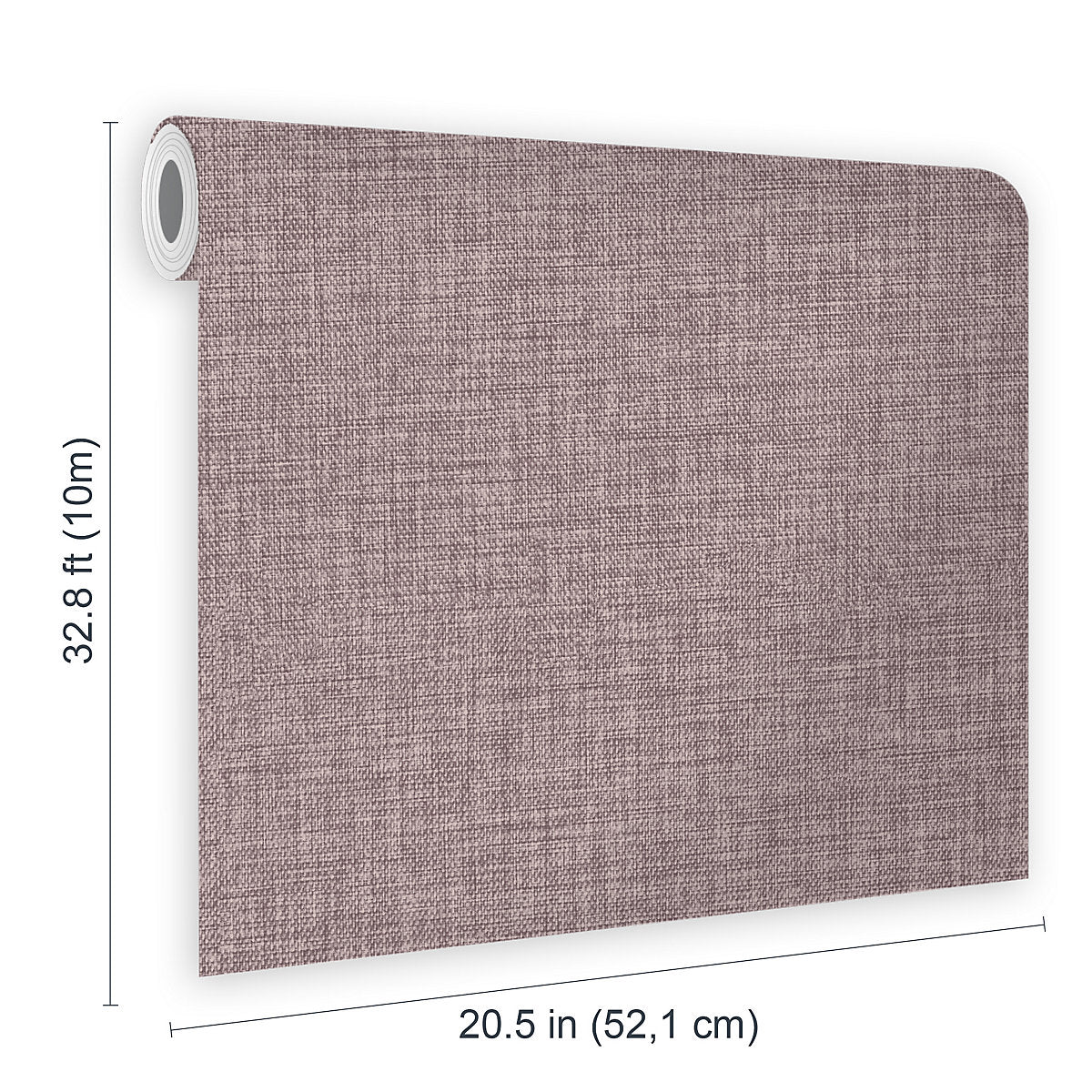 GoodHome Shung Mulberry Woven effect Contemporary Textured Wallpaper
