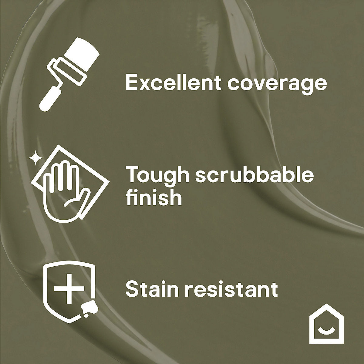 GoodHome Tough & Durable Coragh Matt Metal, plaster & wood Multi-surface paint, 2.5L