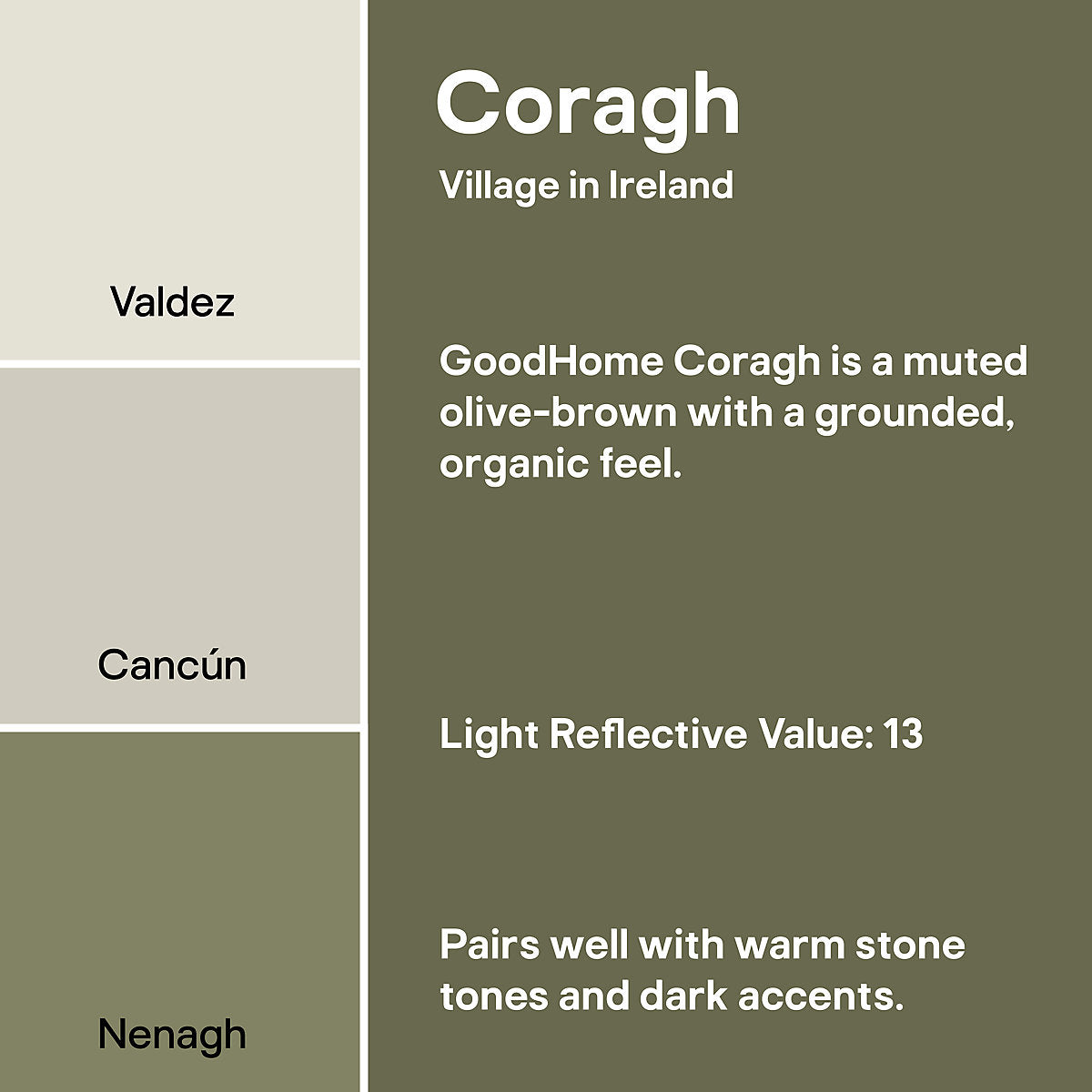 GoodHome Tough & Durable Coragh Matt Metal, plaster & wood Multi-surface paint, 2.5L