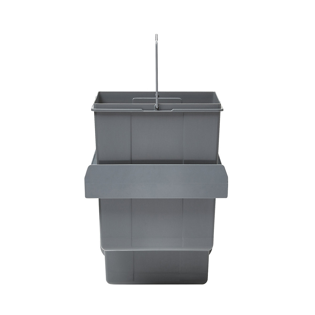 GoodHome Vigote Anthracite Integrated Kitchen Pull-out bin, - 36L