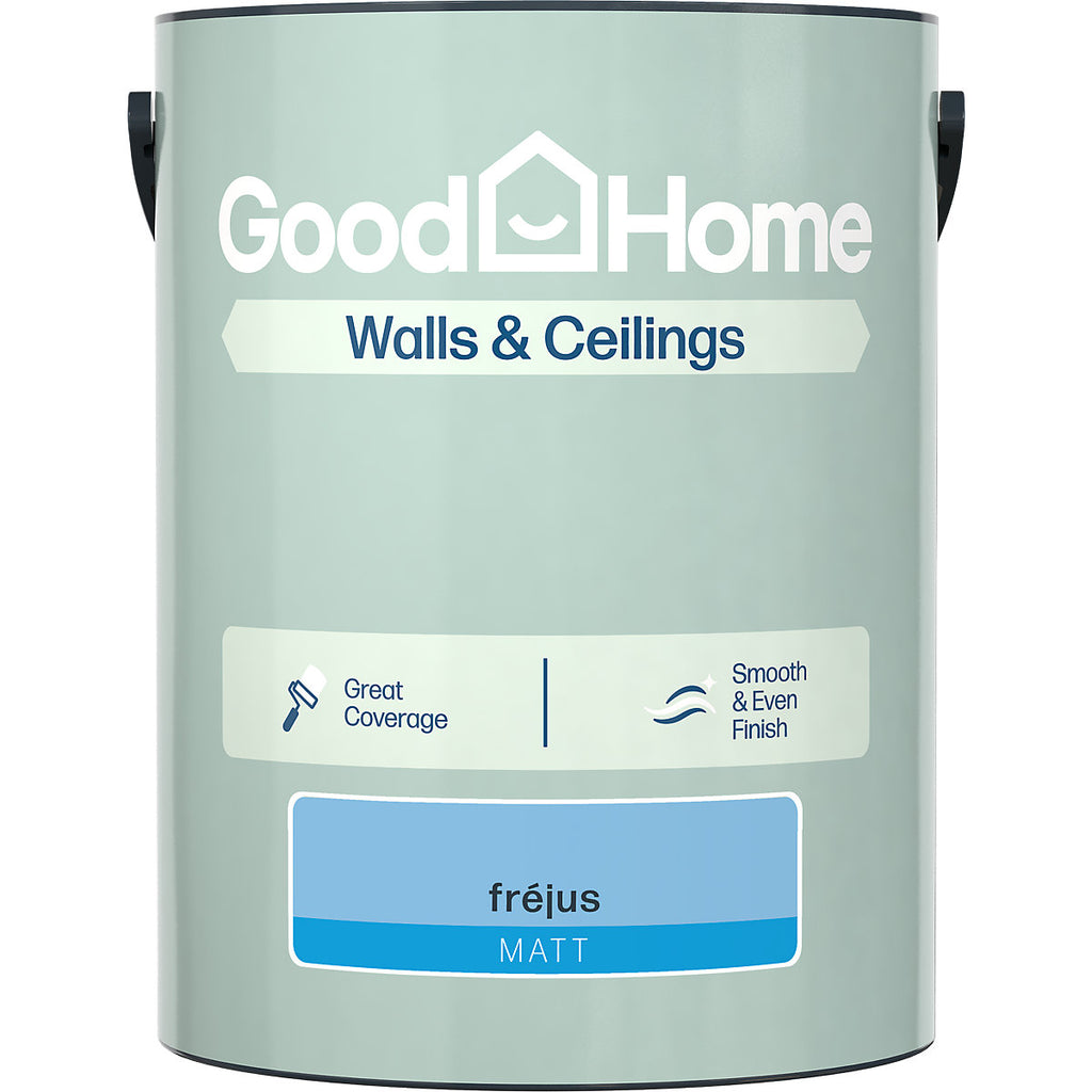 GoodHome Walls & Ceilings Frejus Matt Emulsion paint, 5L