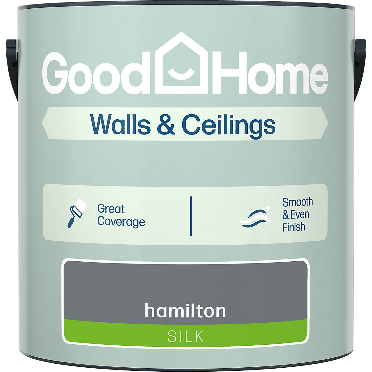 GoodHome Walls & Ceilings Hamilton Silk Emulsion paint, 2.5L