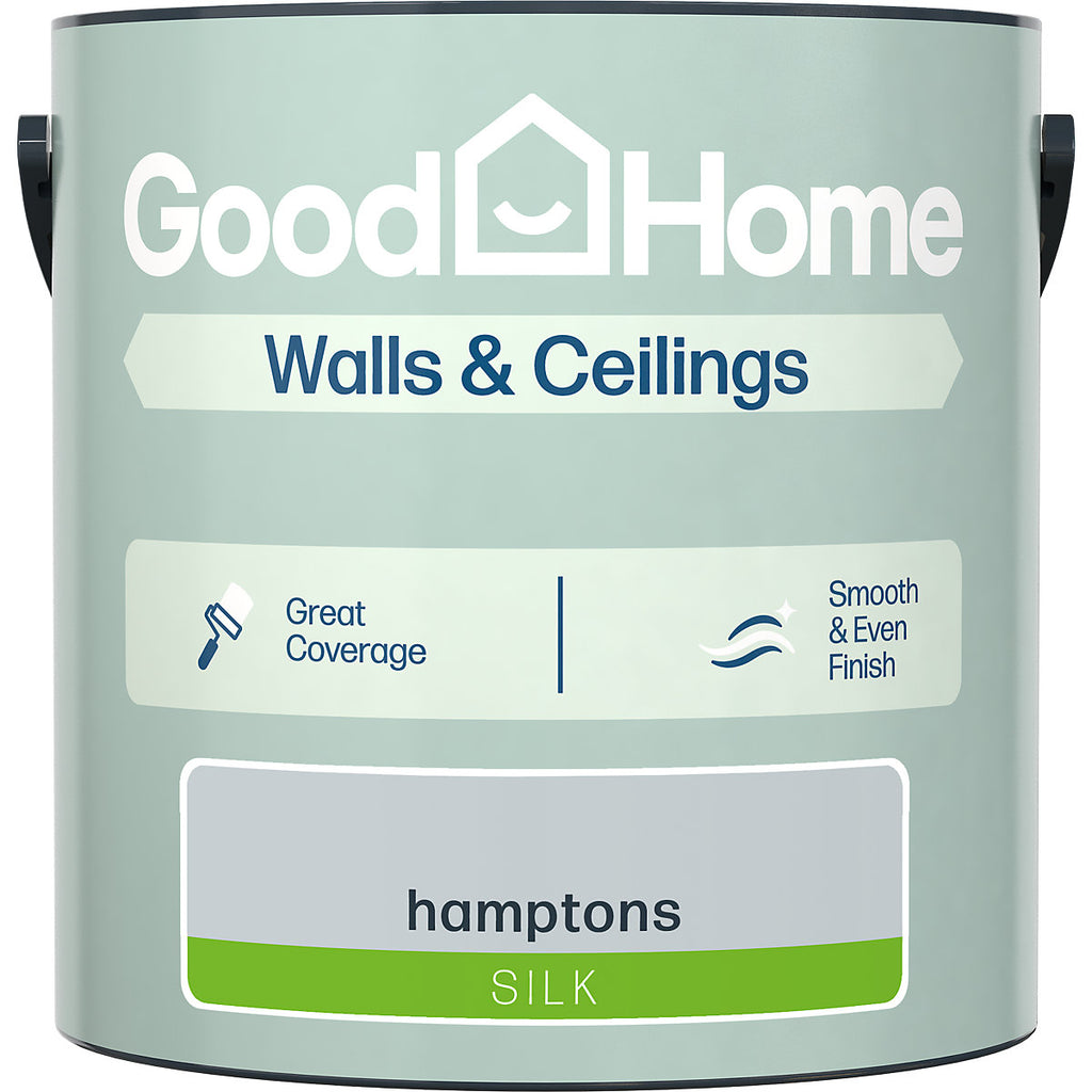 GoodHome Walls & Ceilings Hamptons Silk Emulsion paint, 2.5L