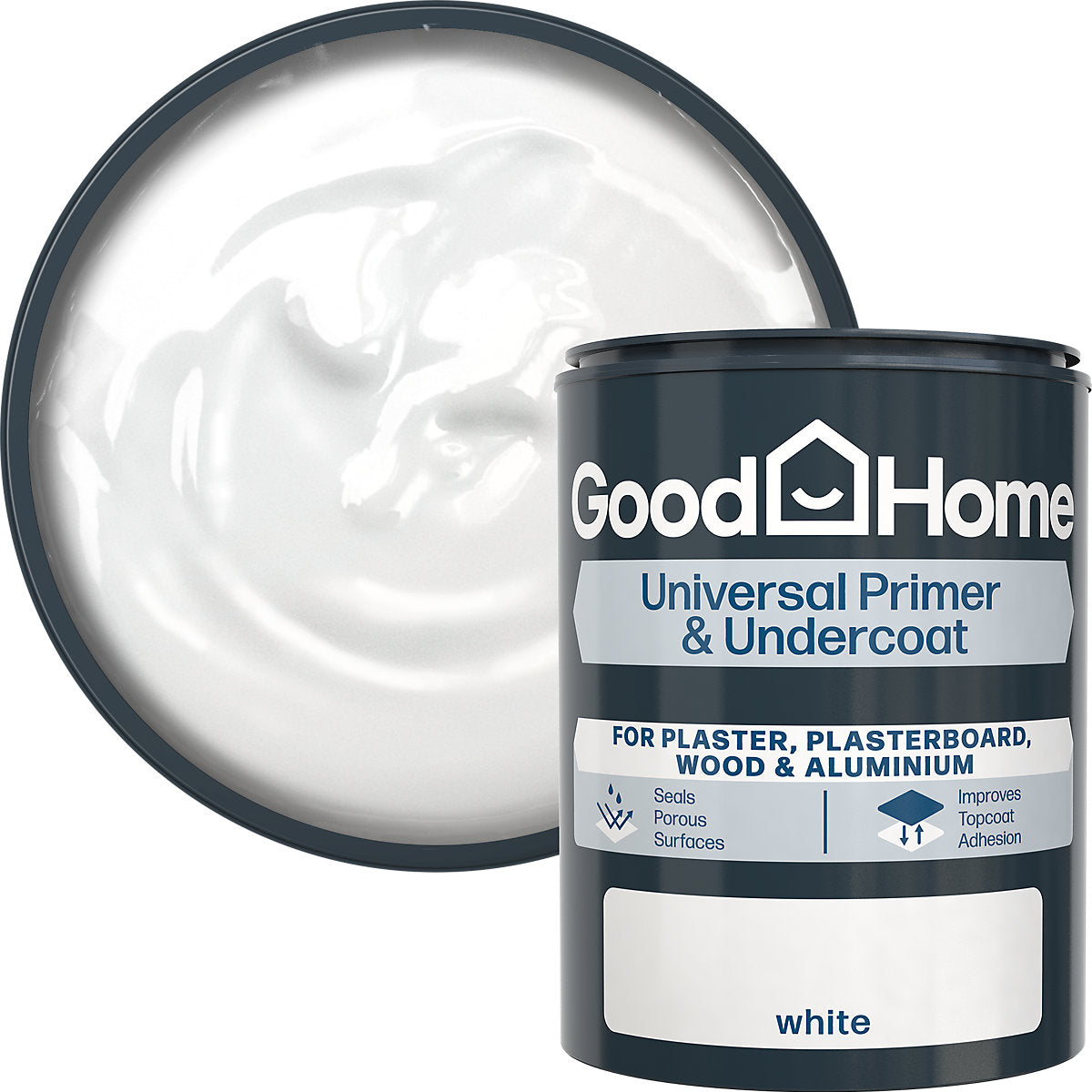 GoodHome White Multi-surface Primer & undercoat, 750ml