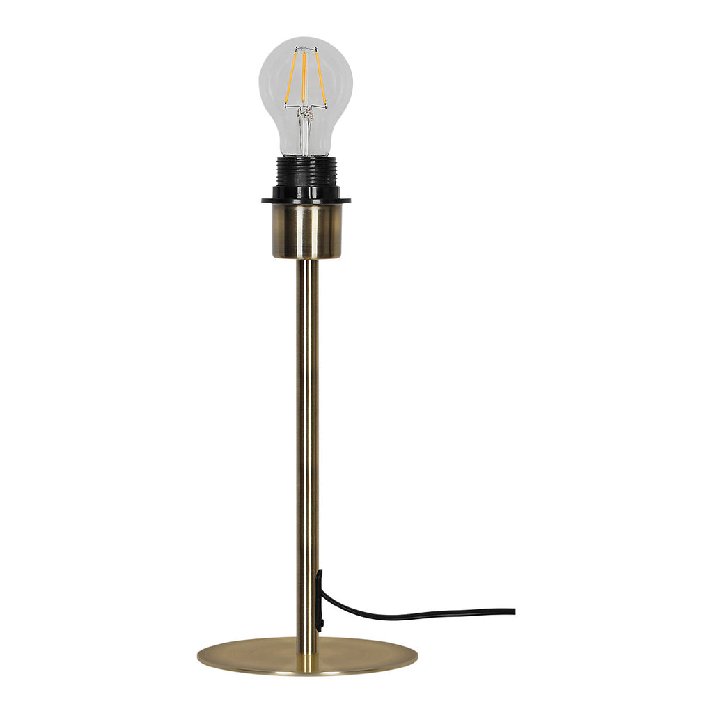 GoodHome Willet Bronze Table lamp base