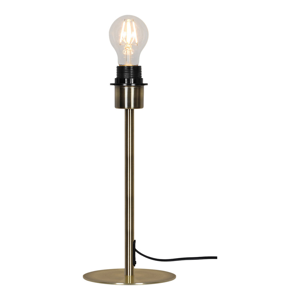 GoodHome Willet Bronze Table lamp base