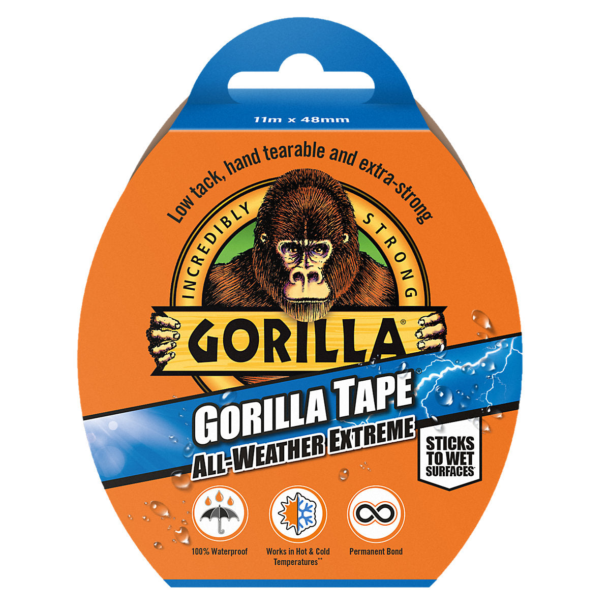 Gorilla All Weather Tape (L)11m (W)48mm