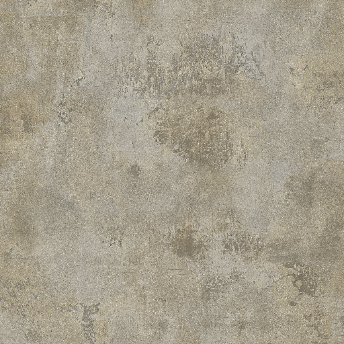 Grandeco Greige Distressed metallic effect Modern Embossed Wallpaper