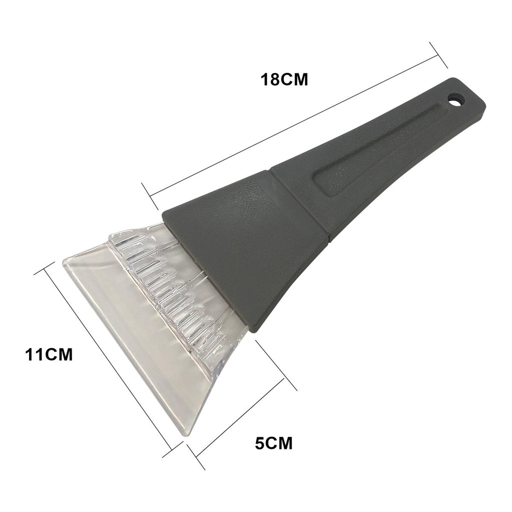 Grey Medium duty Plastic Ice scraper (W)110mm