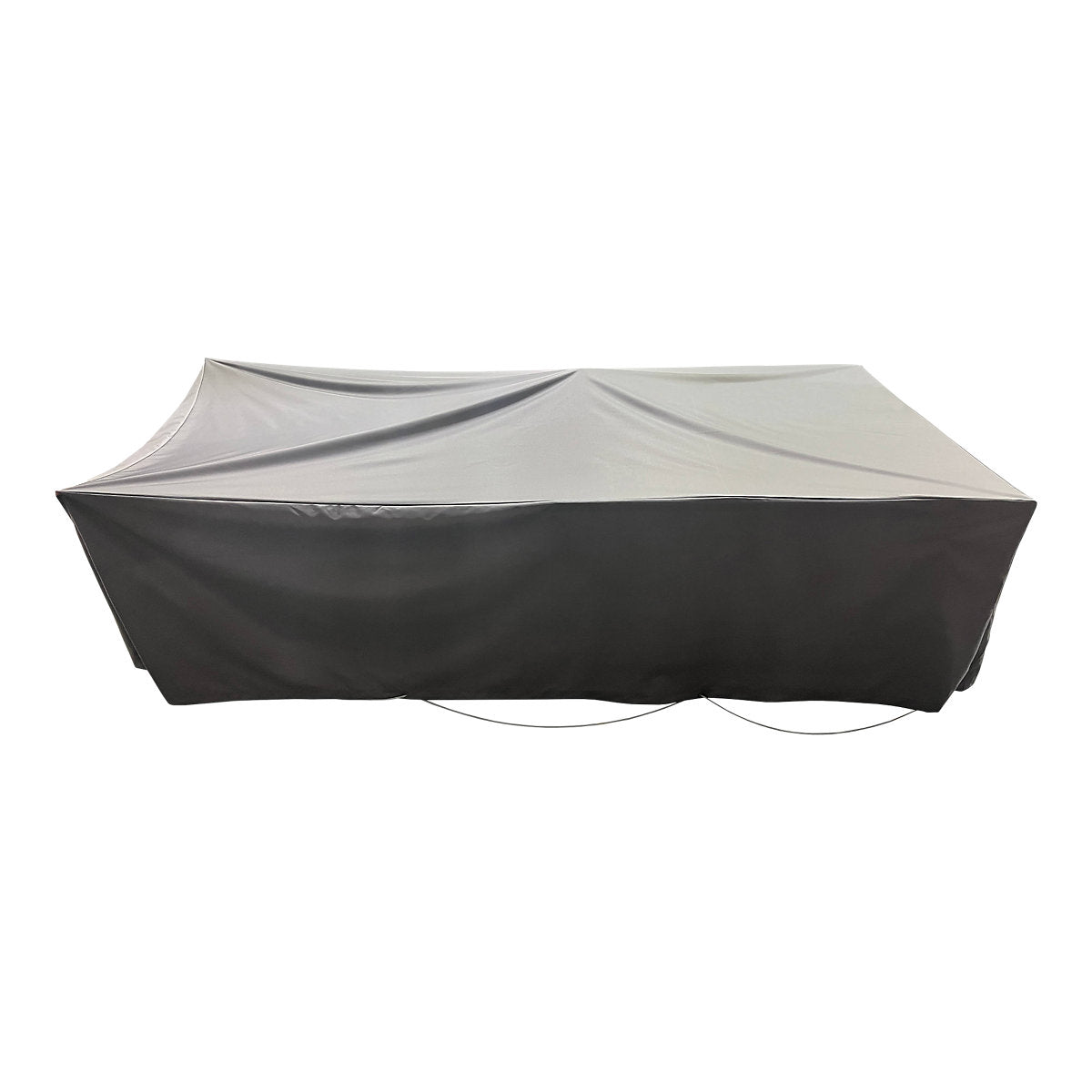 Grey Rectangular Garden table cover (H)75cm (W)110cm