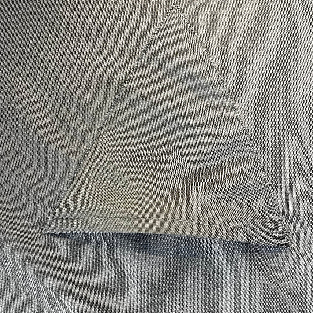 Grey Rectangular Garden table cover (H)75cm (W)110cm