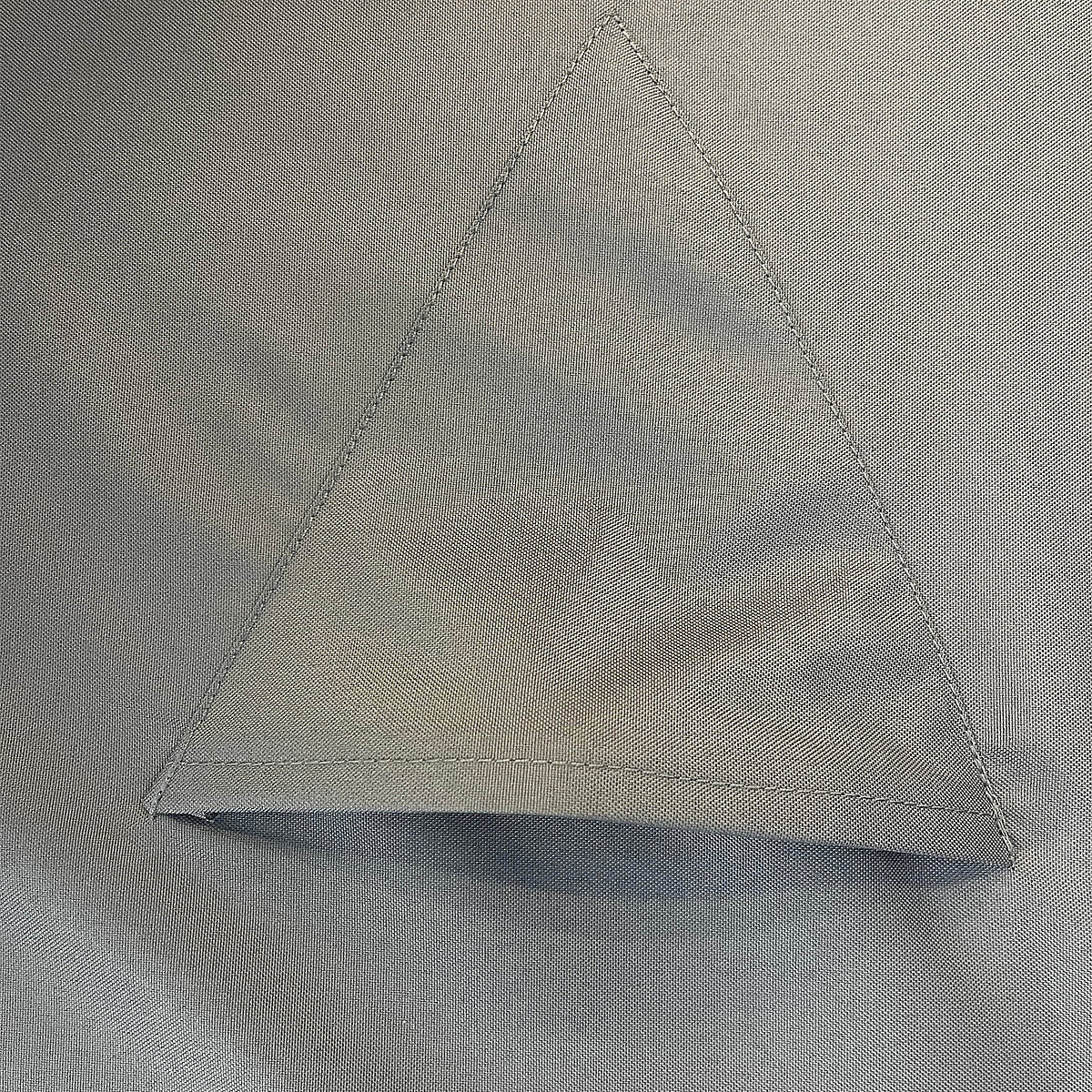 Grey Rectangular Garden table cover (H)75cm (W)110cm