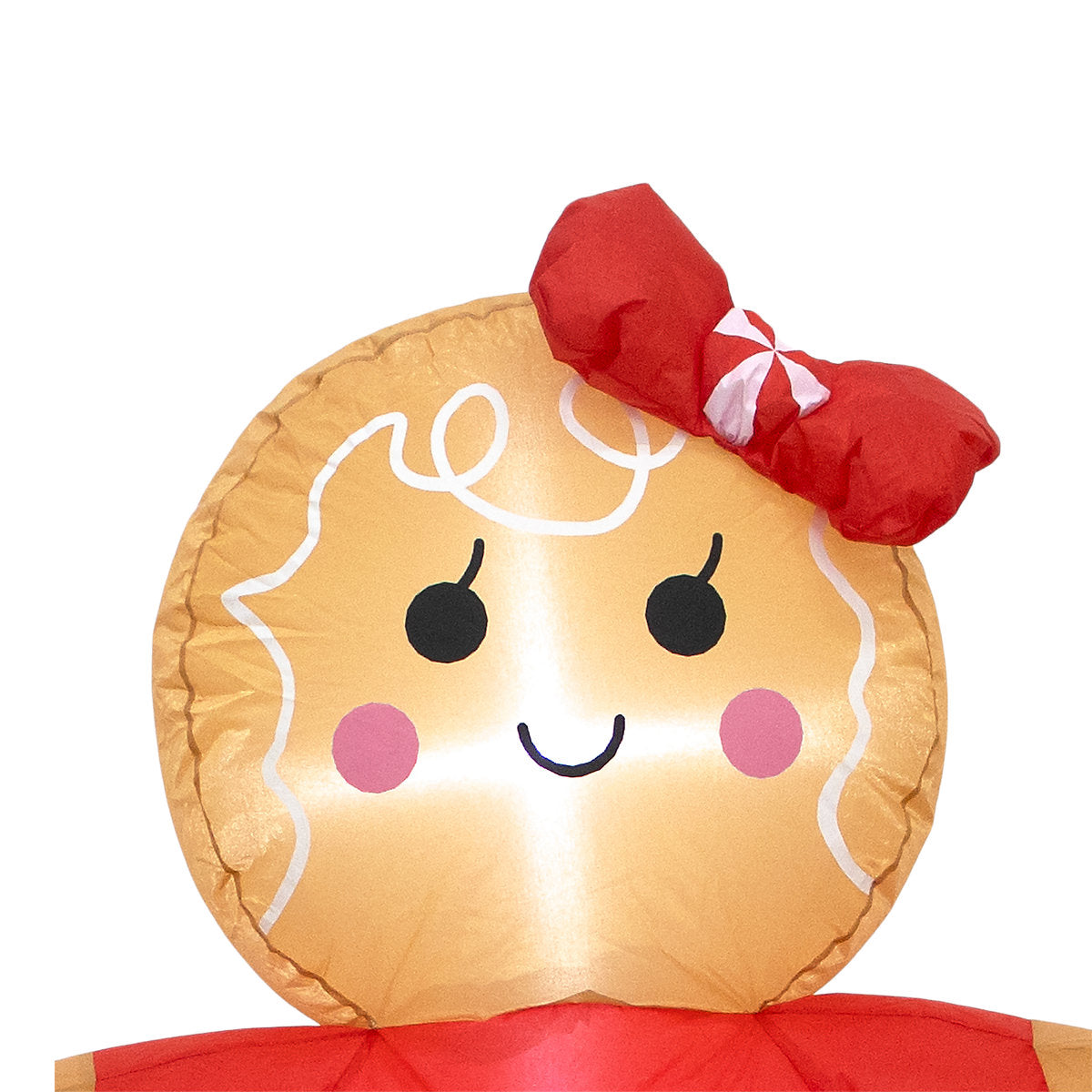 (H)1.01m LED Christmas Gingerbread man Inflatable