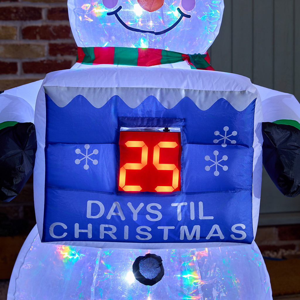 (H)1.53m LED Christmas Snowman Inflatable