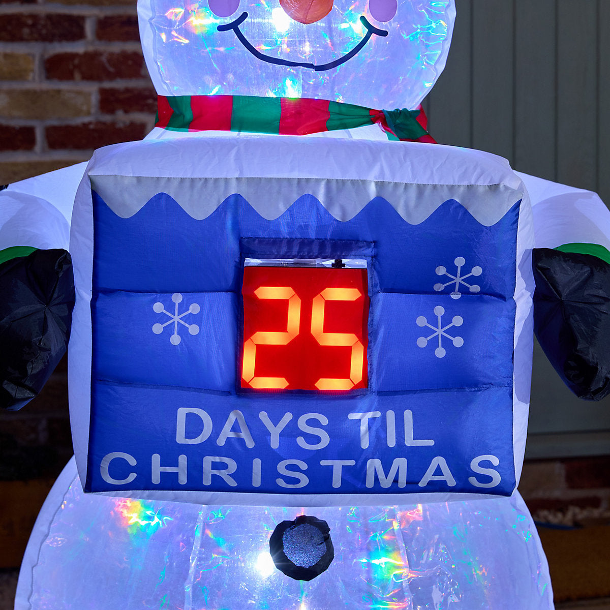 (H)1.53m LED Christmas Snowman Inflatable