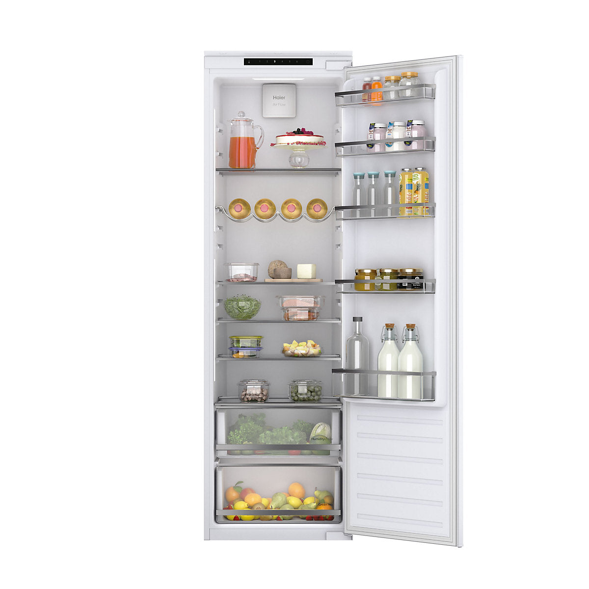 Haier HAMS518EWK Integrated Fridge