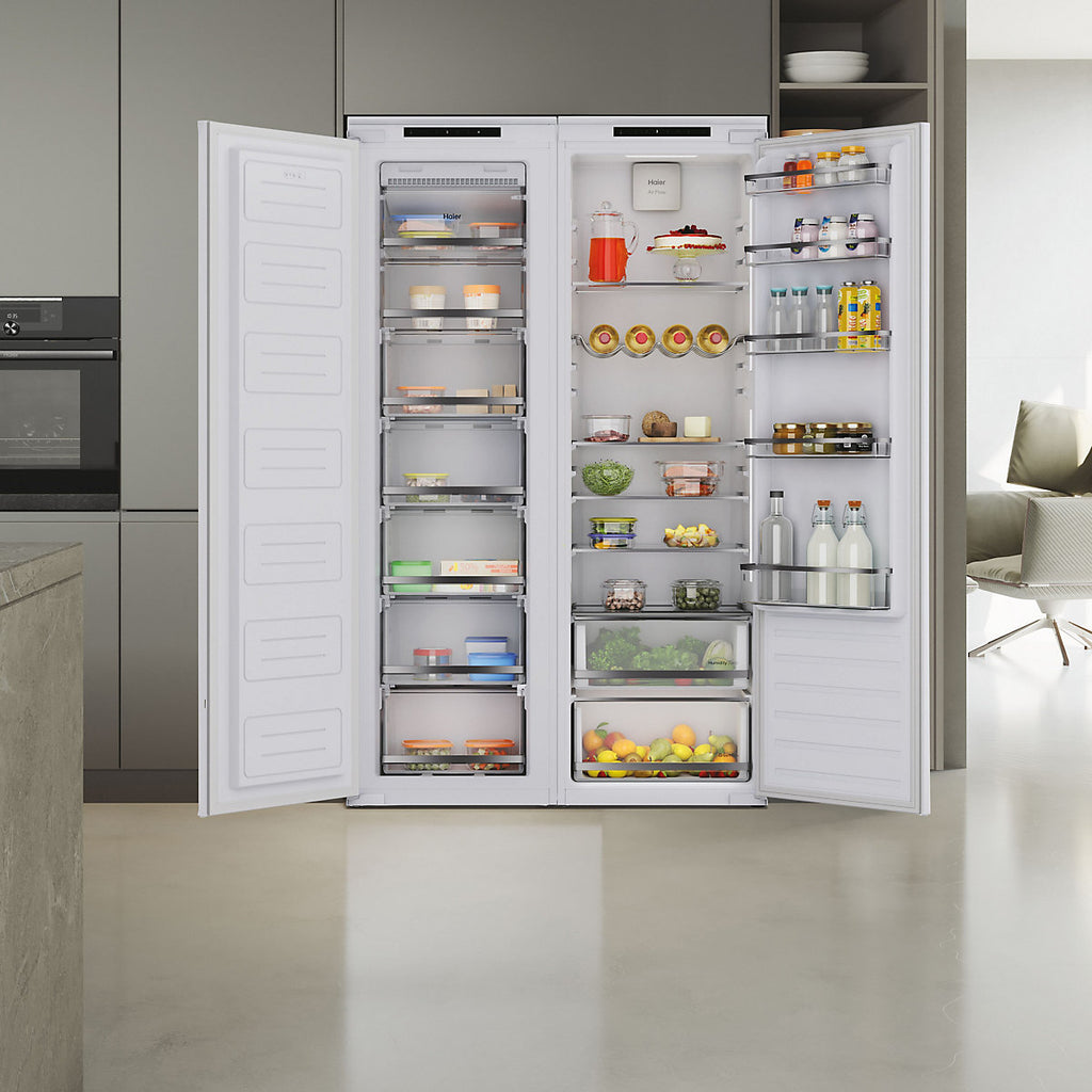 Haier HAMS518EWK Integrated Fridge