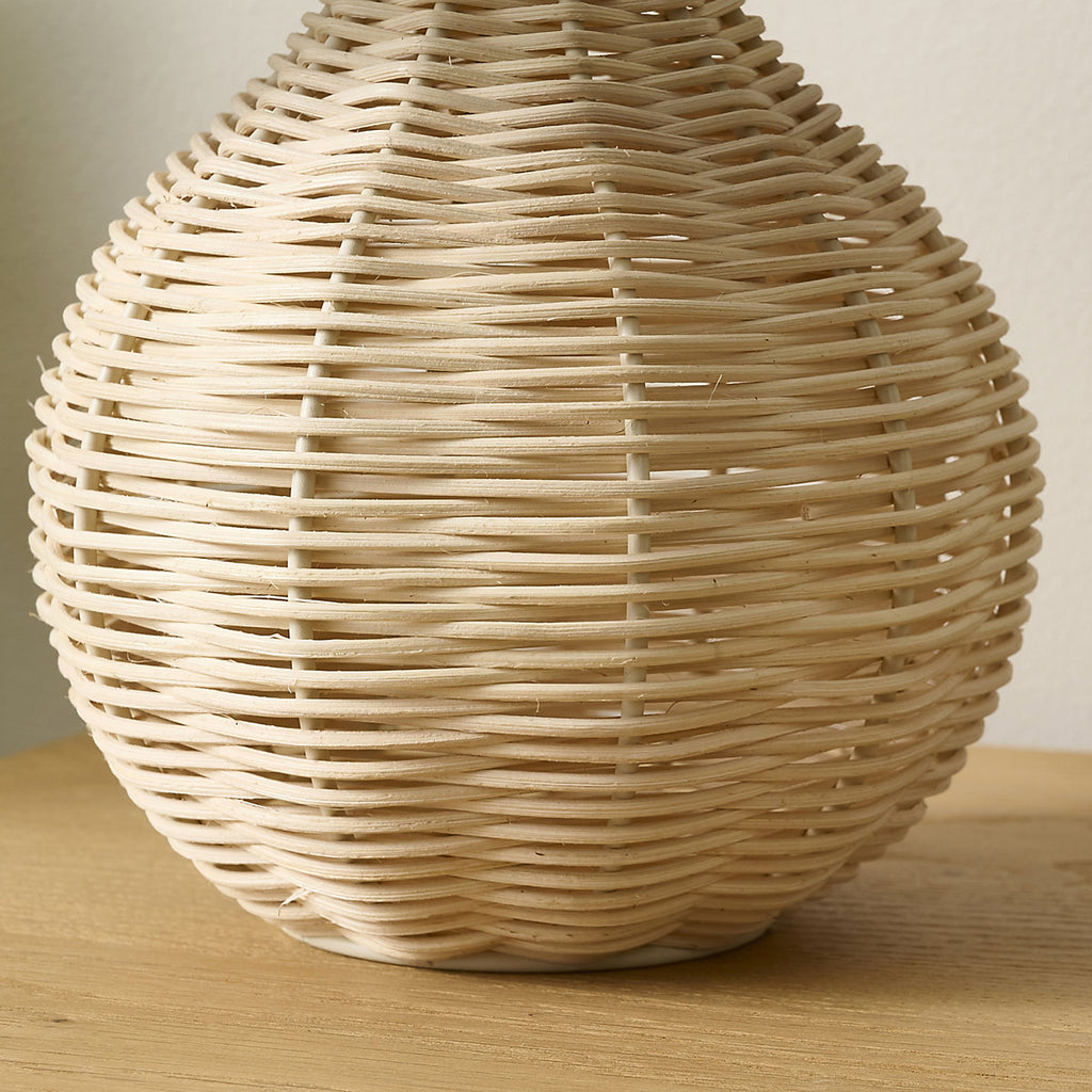 Harbour Studio Carnival Scalloped Round Matt Sage Table lamp