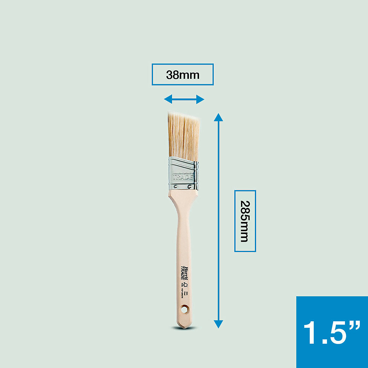 Harris Trade 1½" Interior Walls, ceilings & trim work Sash brush