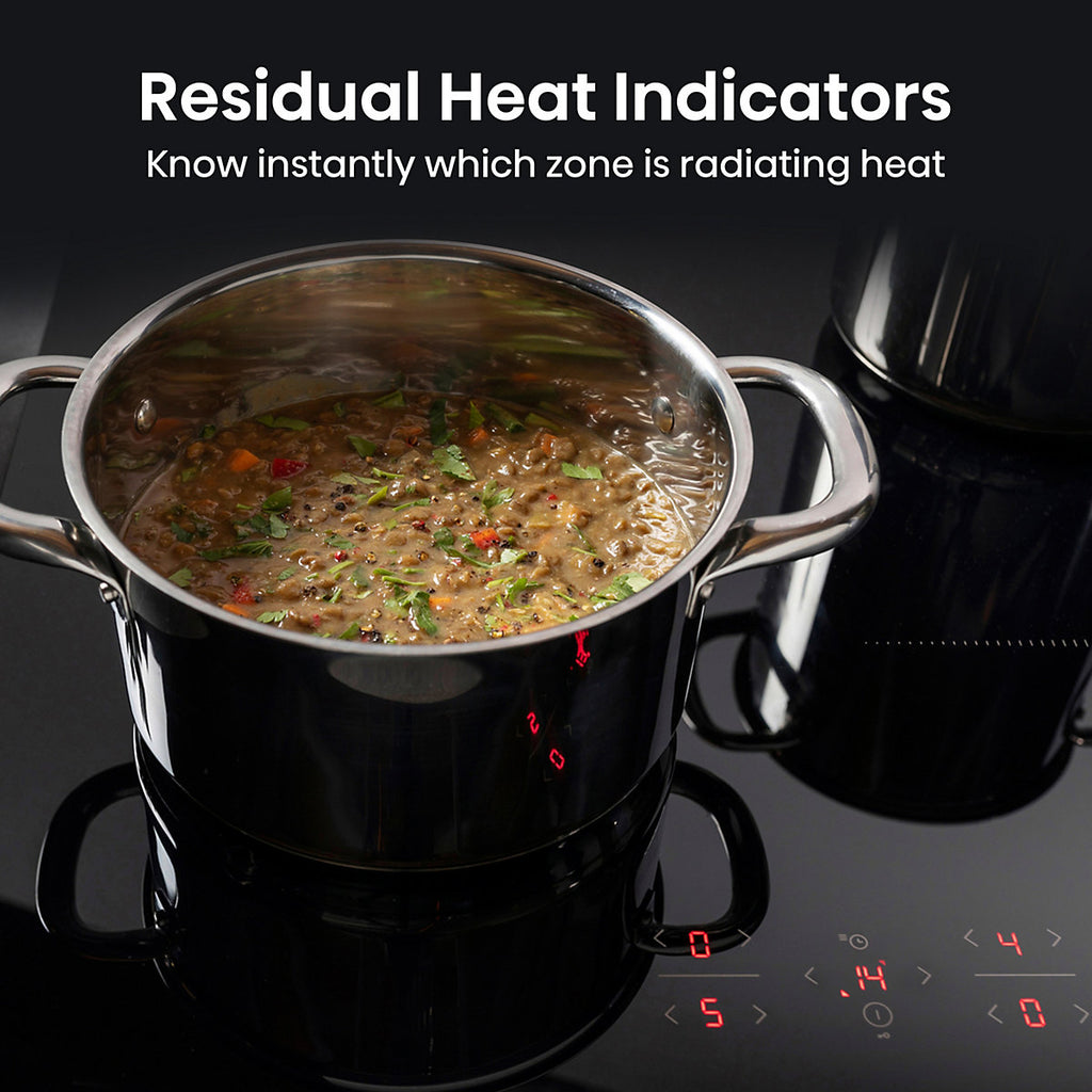 Hisense HI6401BSC 59.5cm Induction Hob - Black