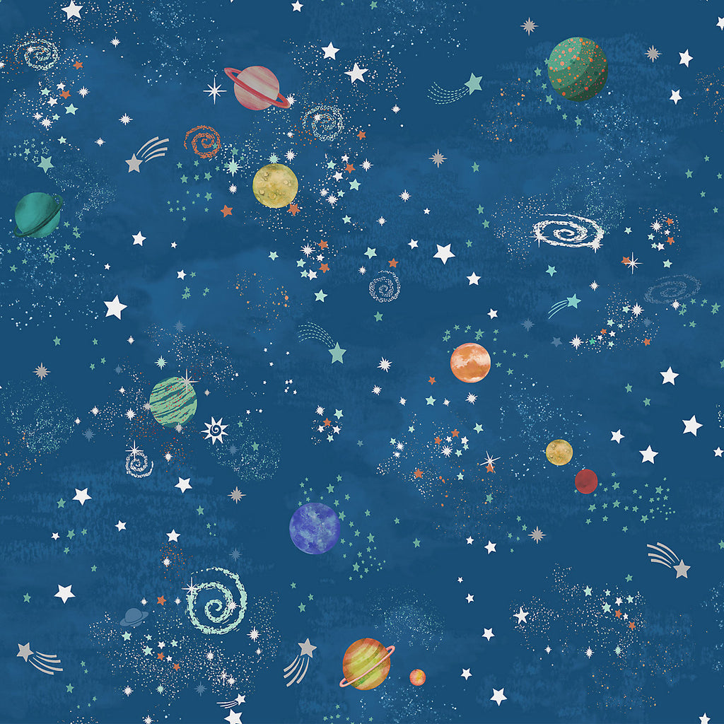 Holden Décor Blue Space Smooth Wallpaper