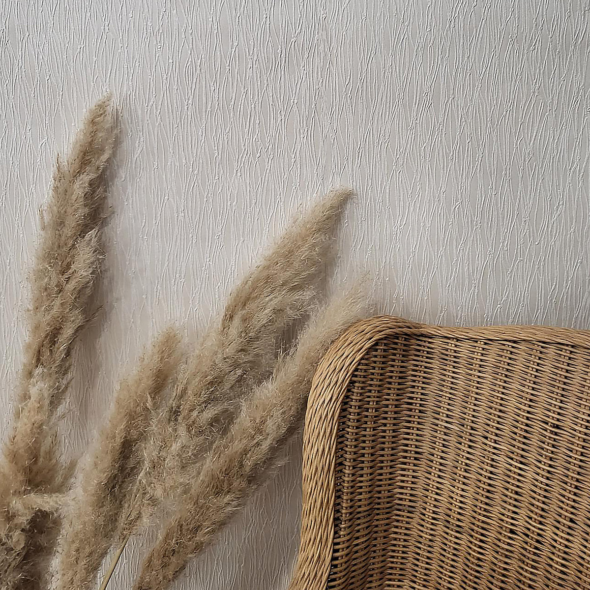 Holden Décor Opus Siena Cotton Fabric effect Textured Wallpaper