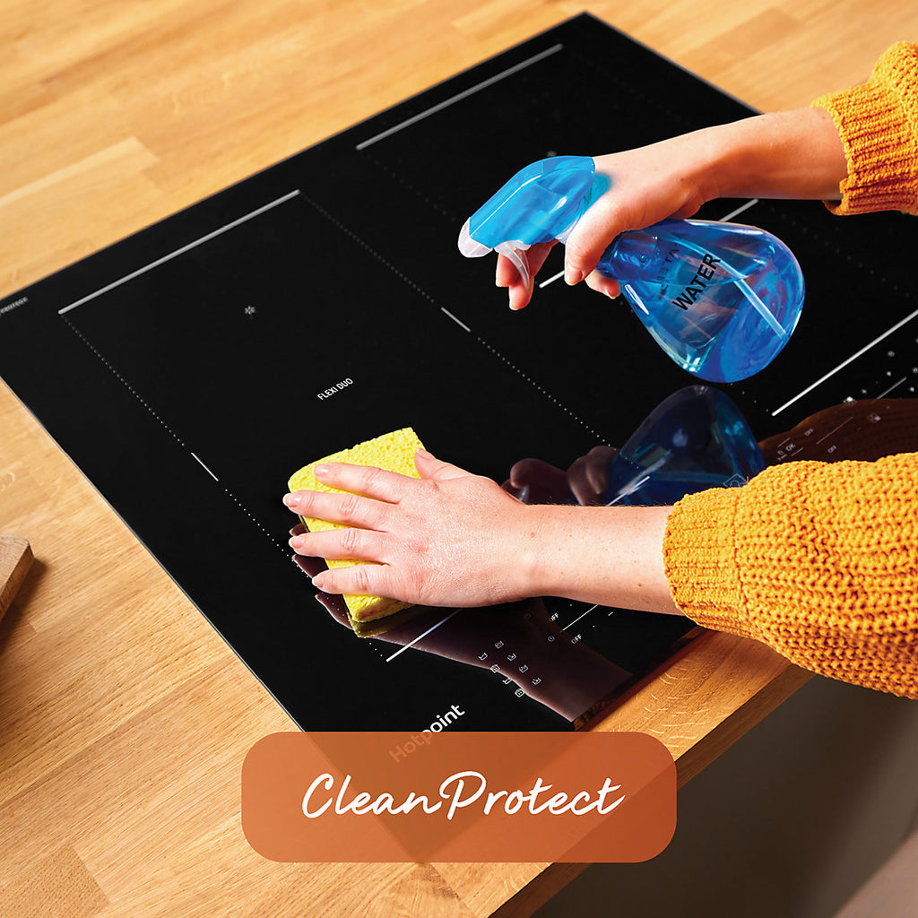 Hotpoint CleanProtect TS 3560F CPNE 59cm Induction Ceramic hob - Black