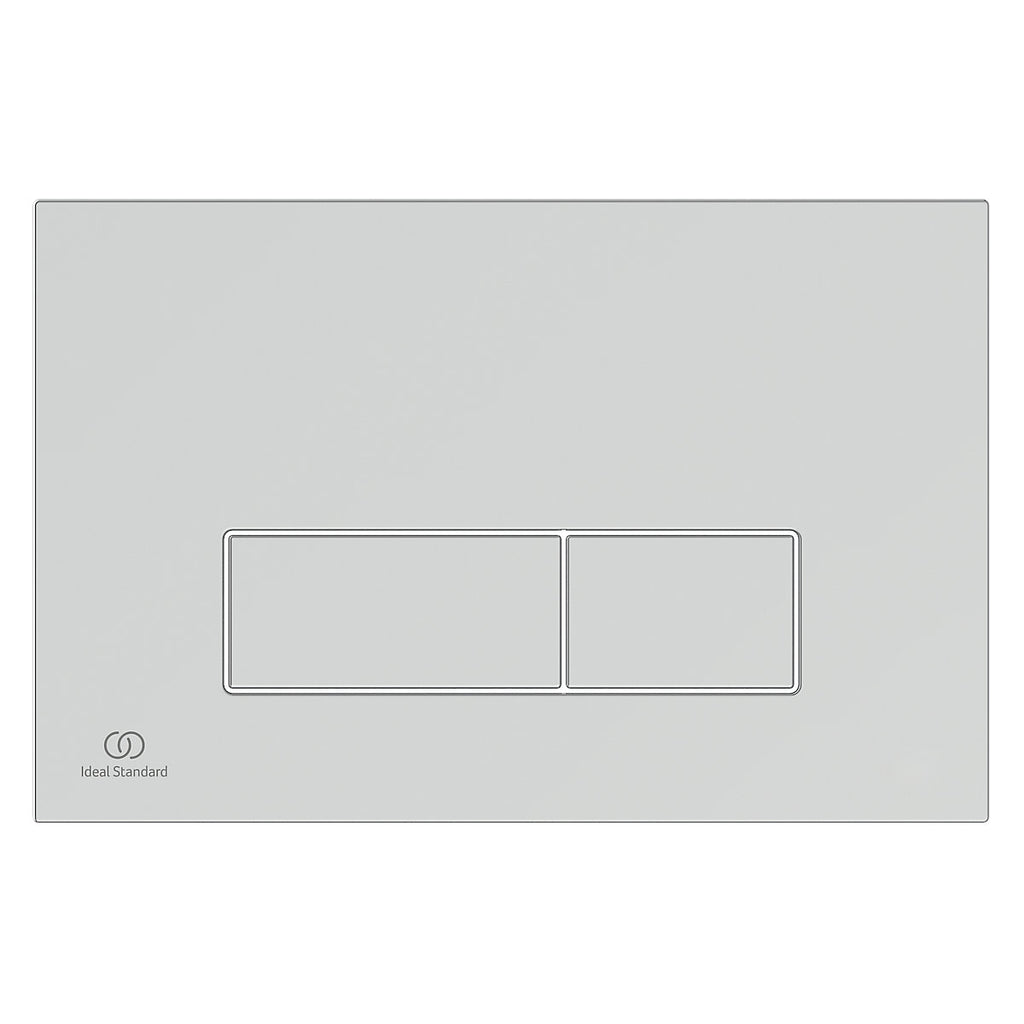Ideal Standard Oleas P2 pneumatic Gloss Chrome effect Dual Flushing plate (H)154mm (W)234mm