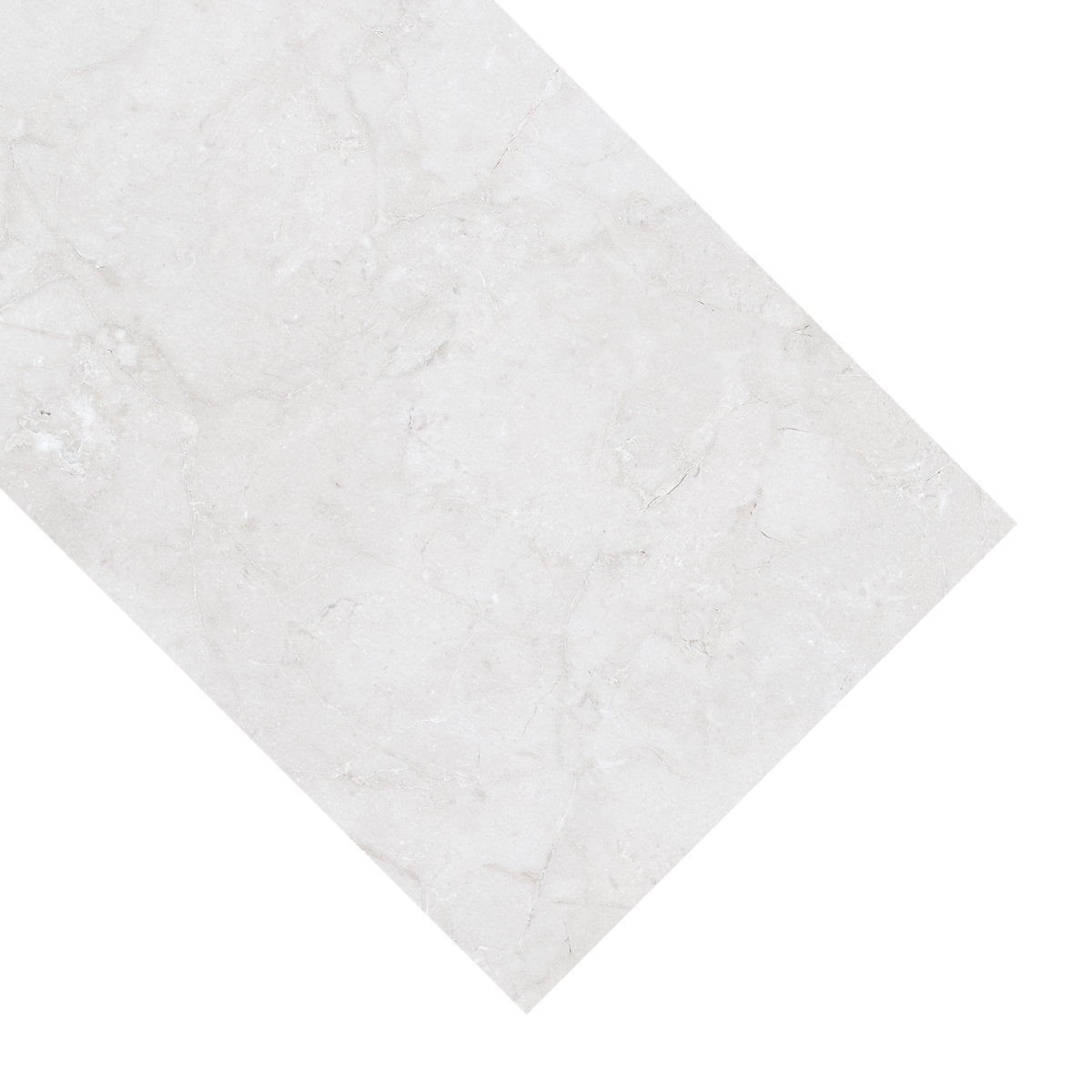 Ideal White Gloss Marble effect Ceramic Indoor Wall Tile Sample