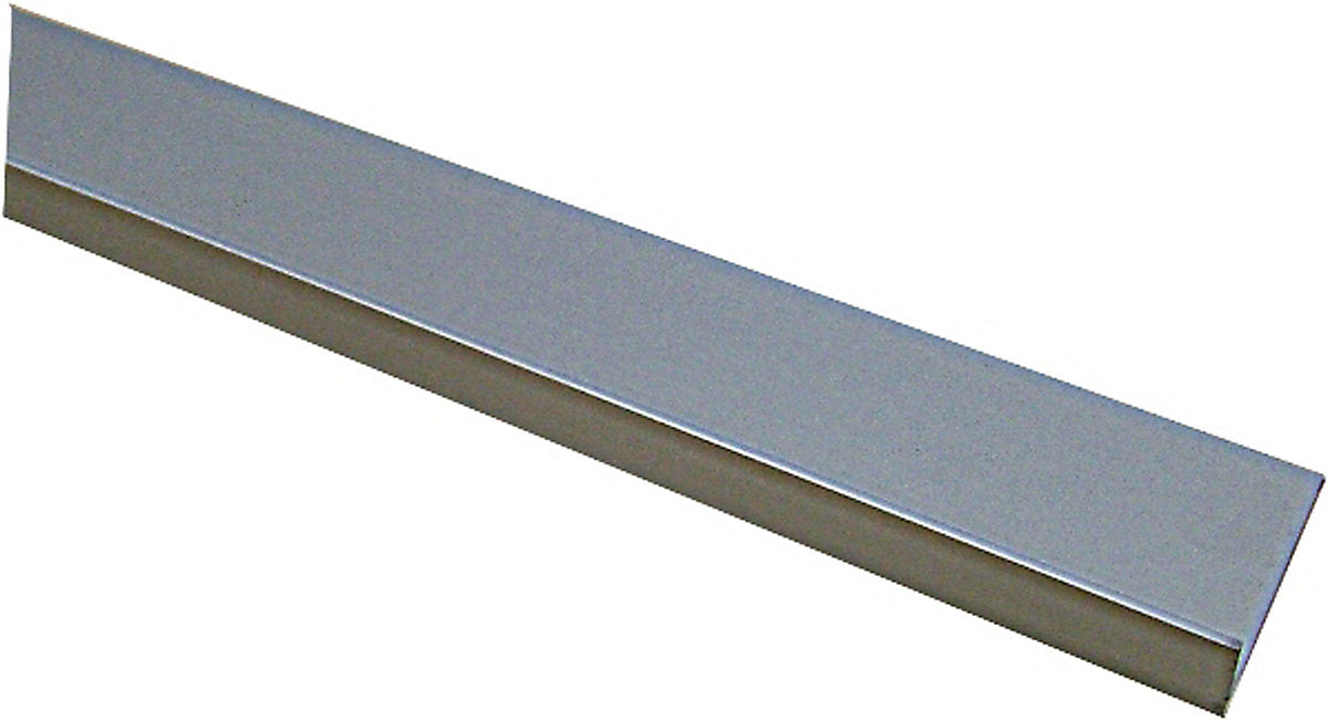 Incolore Anodised Aluminium Unequal L-shaped Angle profile, (L)1m (W)40mm (D)10mm (T)1.5mm