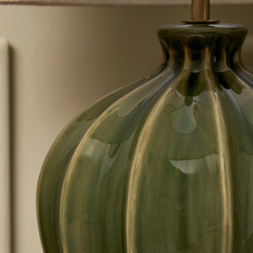 Inlight ACRES Round Gloss Green Table lamp