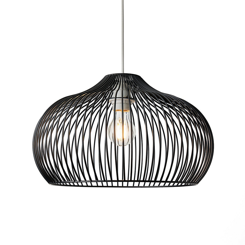 Inlight Arthill Black Bubble Lamp shade (D)38cm
