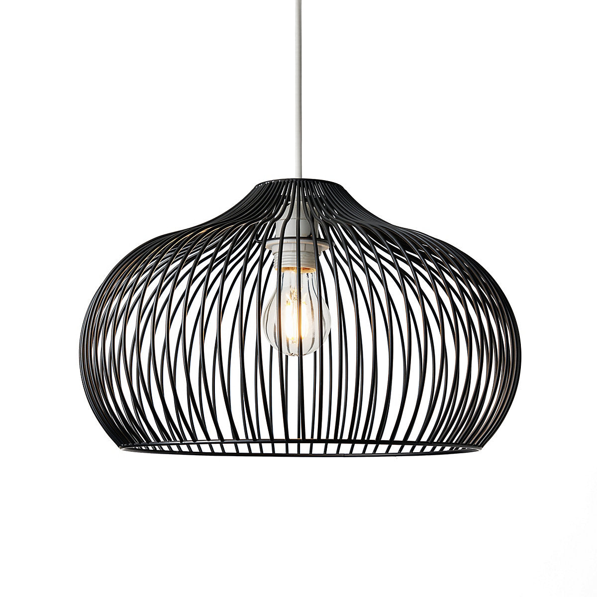Inlight Arthill Black Bubble Lamp shade (D)38cm