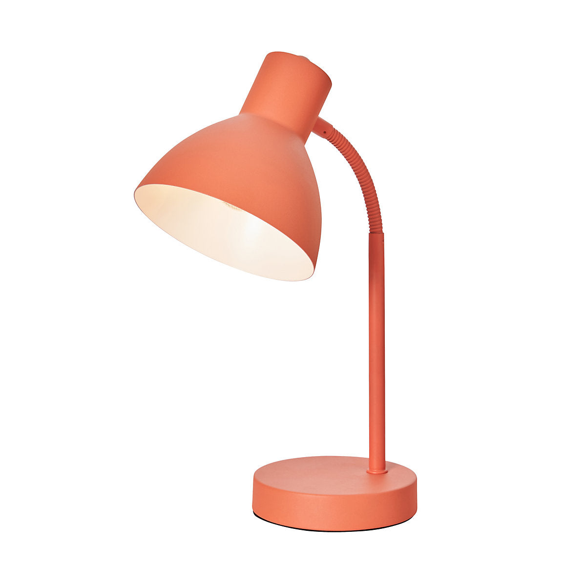Inlight Tripp Plain Matt Coral Desk lamp