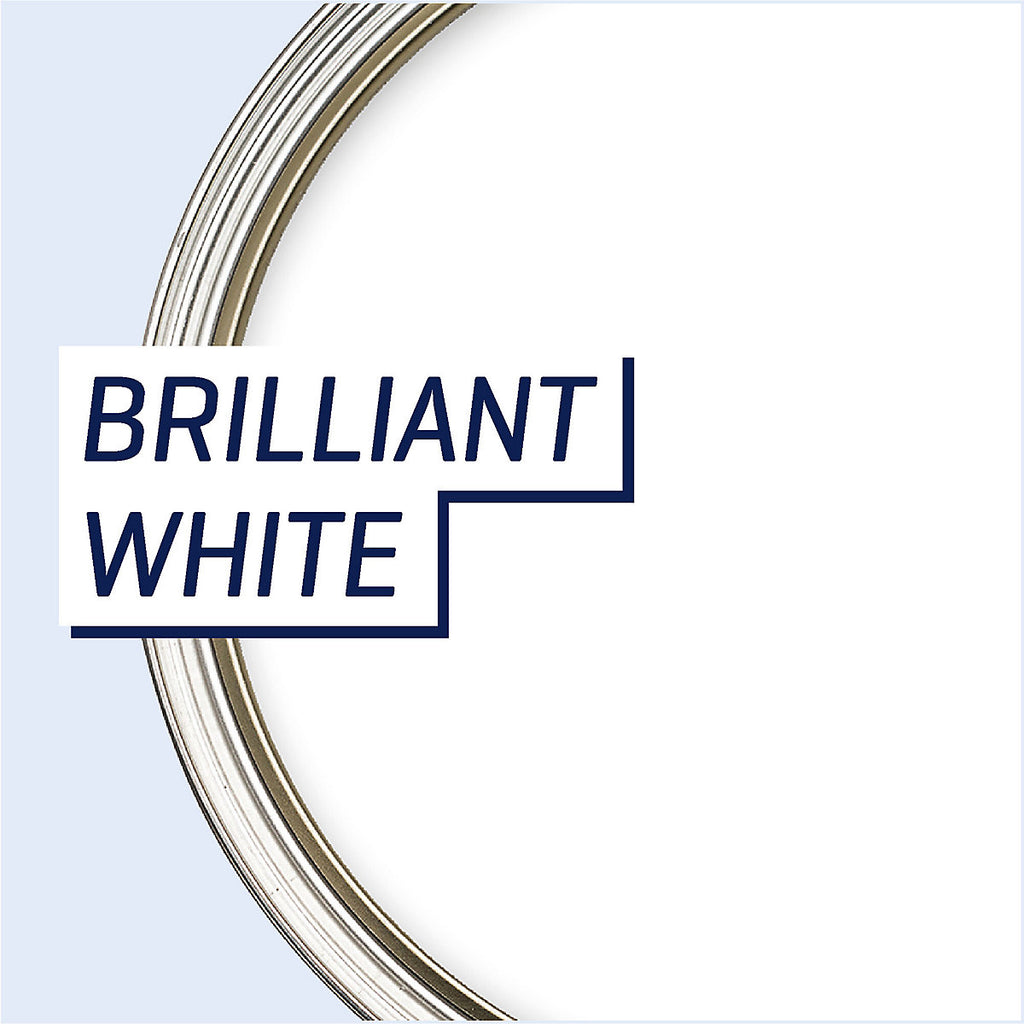 Johnstone's Trade Aqua Water Based Brilliant White Matt Multi-surface Metal & wood Undercoat, 2.5L Tin