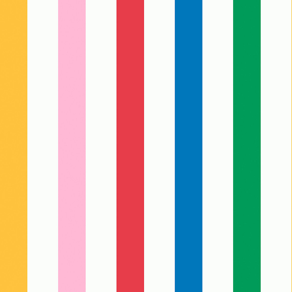 Joules Multicolour Country critters stripe Smooth Wallpaper